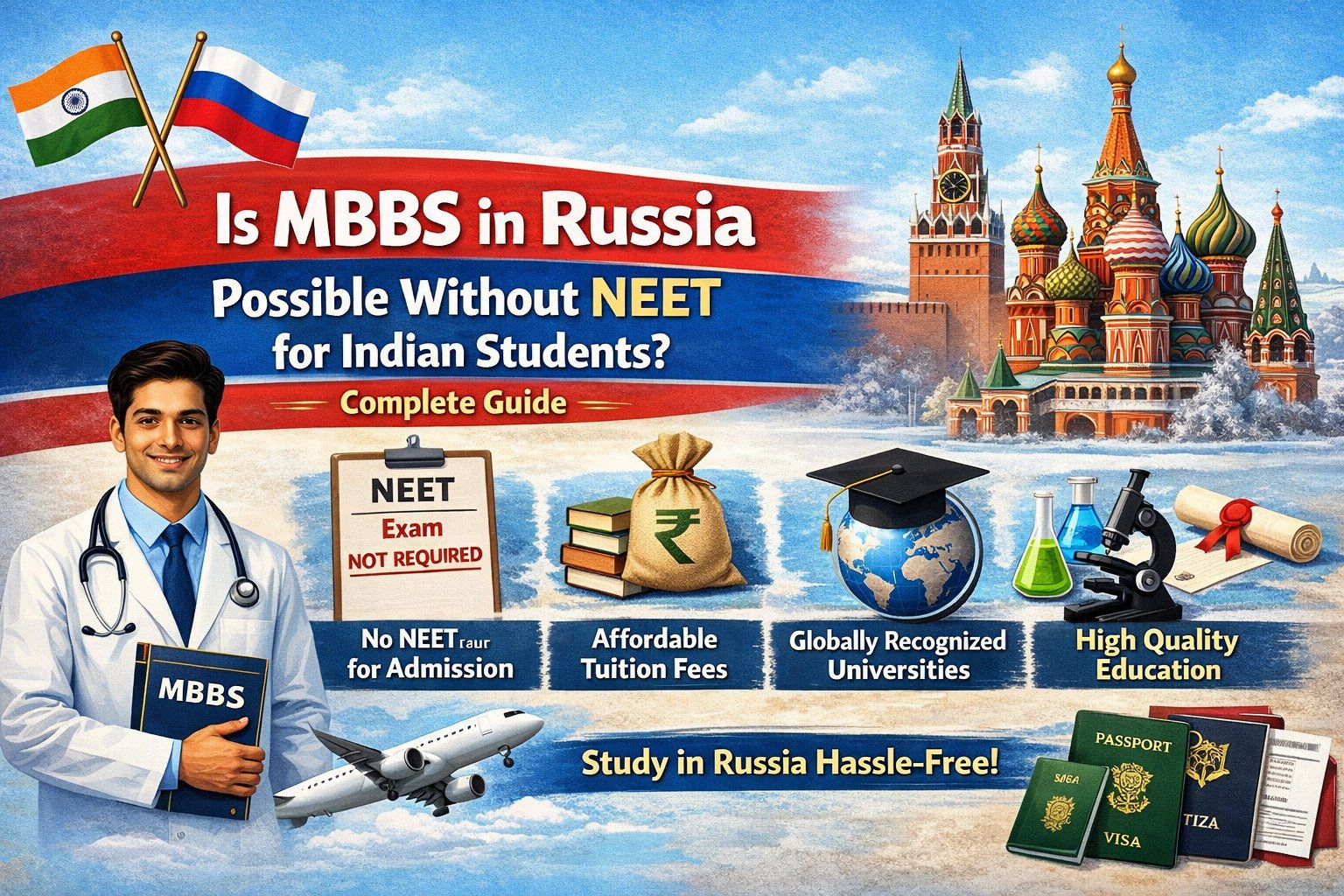 Is MBBS in Russia Possible Without NEET