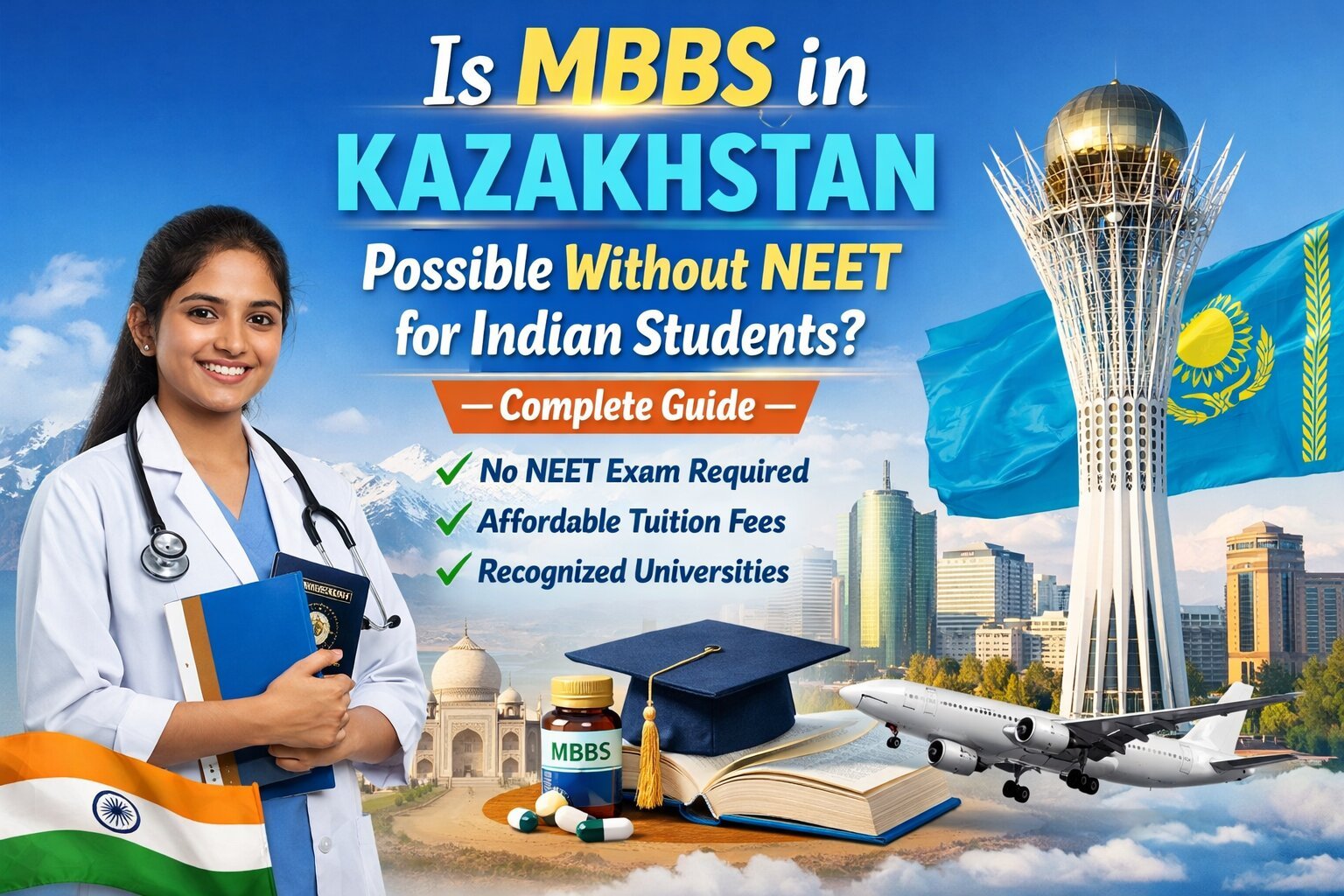 Is MBBS in Kazakhstan Possible Without NEET