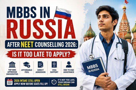 MBBS in Russia After NEET Counselling 2026: Is It Too Late to Apply?