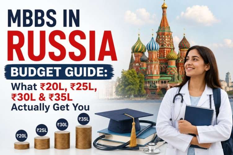 MBBS in Russia Budget Guide What ₹20L, ₹25L, ₹30L & ₹35L Actually Get You