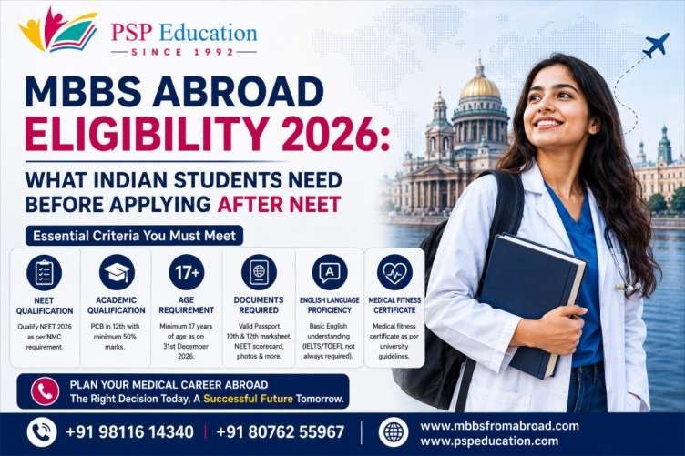 MBBS Abroad Eligibility 2026: What Indian Students Need Before Applying After NEET