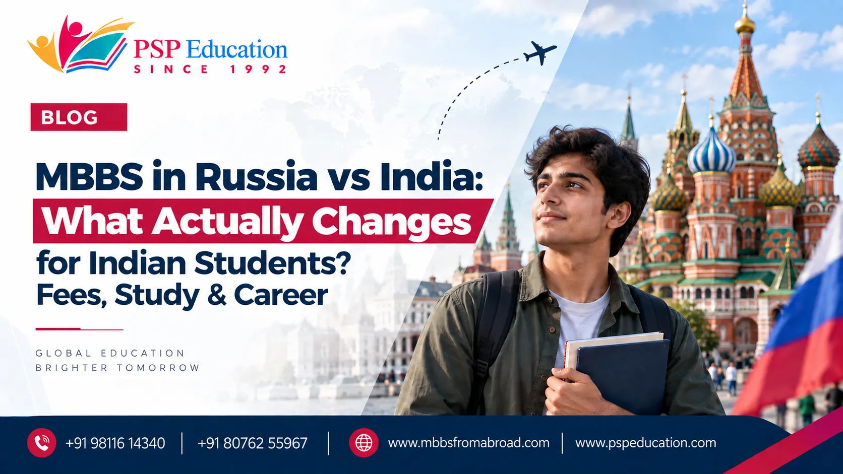 MBBS in Russia vs India: What Actually Changes for Indian Students? Fees, Study & Career