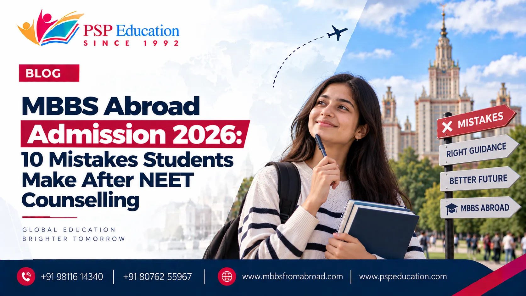 MBBS Abroad Admission 2026: 10 Mistakes Students Make After NEET Counselling