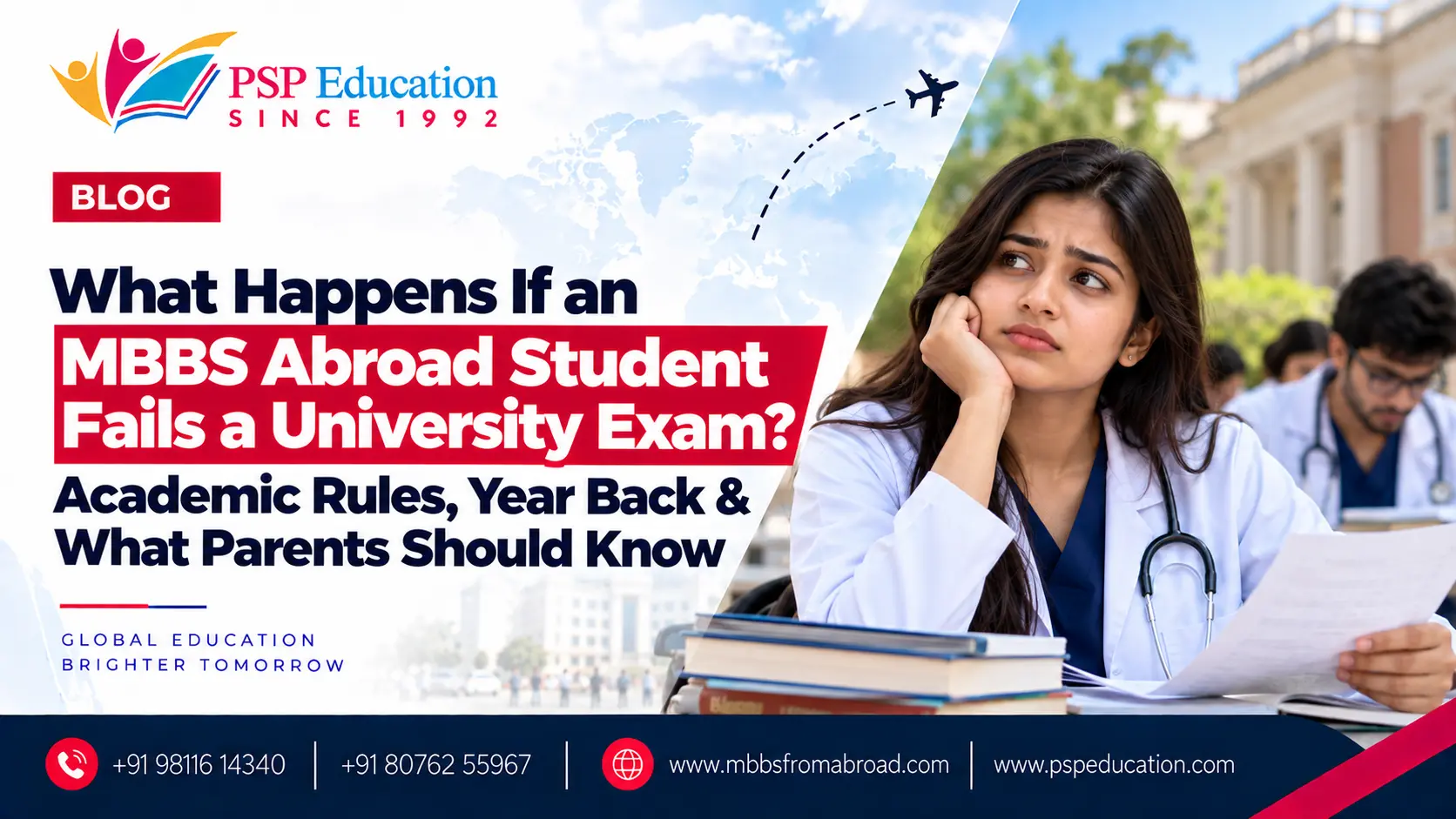What Happens If an MBBS Abroad Student Fails a University Exam? Academic Rules, Year Back & What Parents Should Know