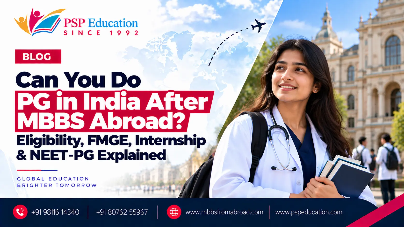 Can You Do PG in India After MBBS Abroad? Eligibility, FMGE, Internship & NEET-PG Explained