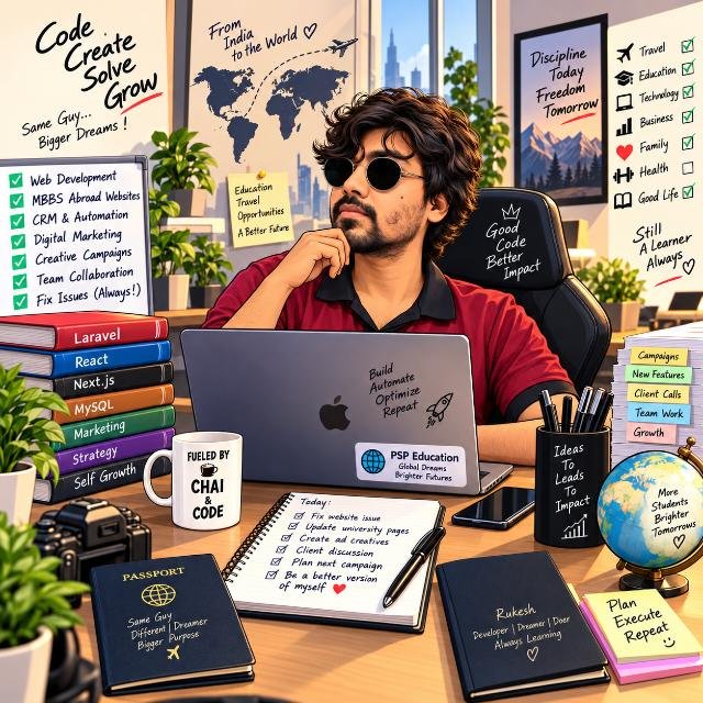 Rukesh, IT & Admin at PSP Education